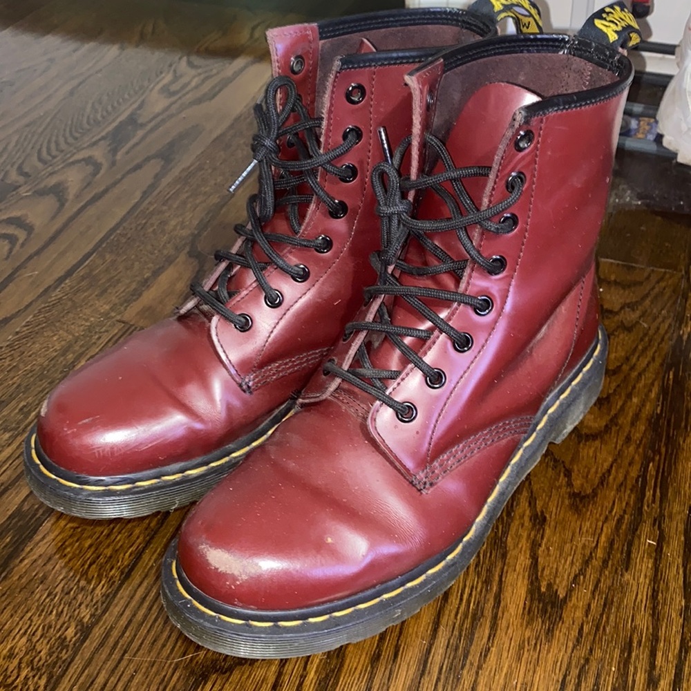 Red Dr. Martens